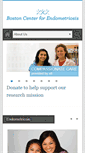 Mobile Screenshot of bostoncenterendometriosis.org